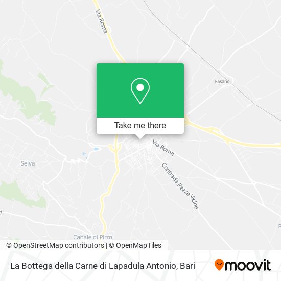 La Bottega della Carne di Lapadula Antonio map
