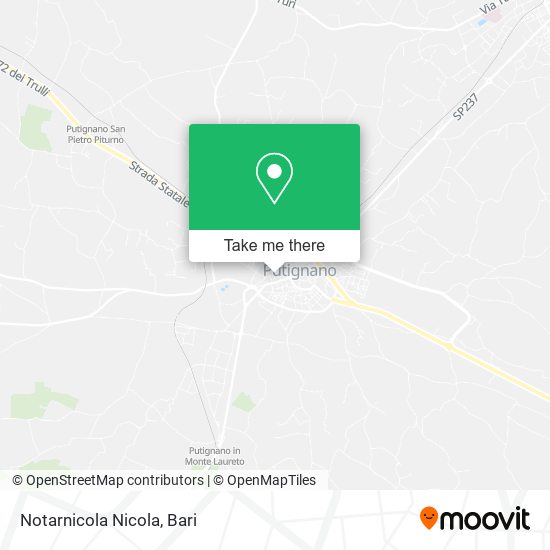 Notarnicola Nicola map