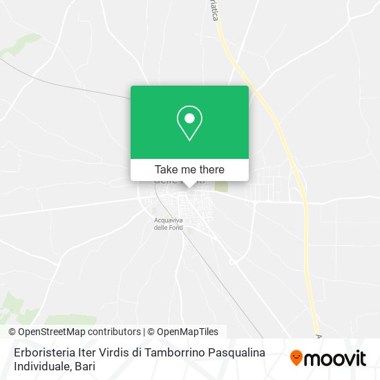 Erboristeria Iter Virdis di Tamborrino Pasqualina Individuale map