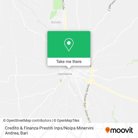 Credito & Finanza-Prestiti Inps / Noipa Minervini Andrea map