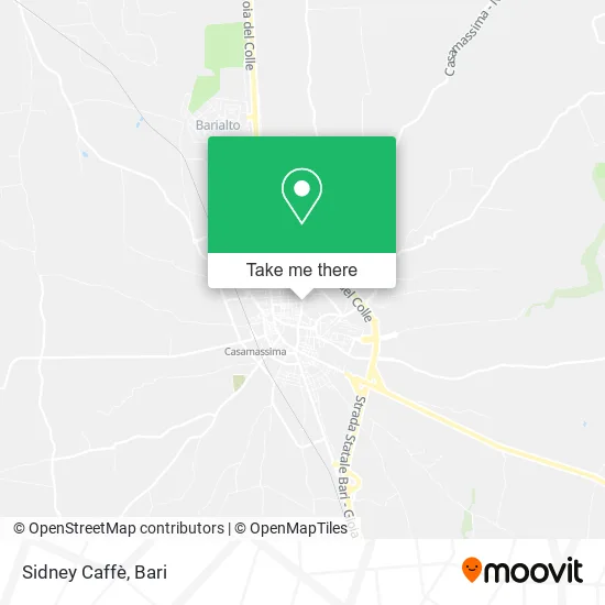 Sidney Caffè map