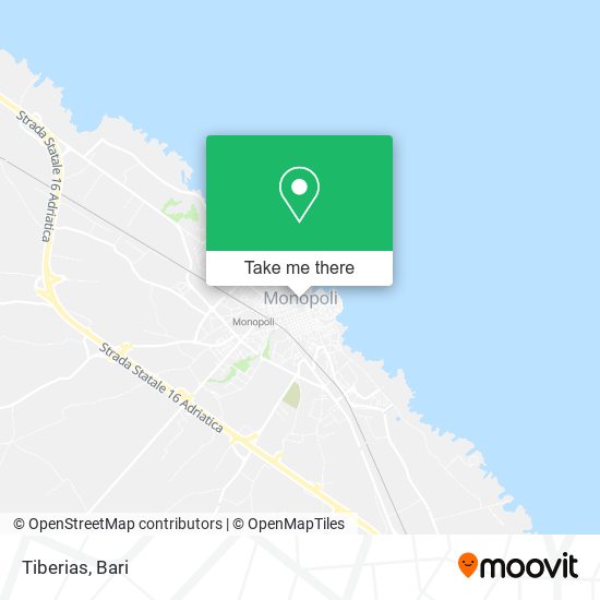 Tiberias map