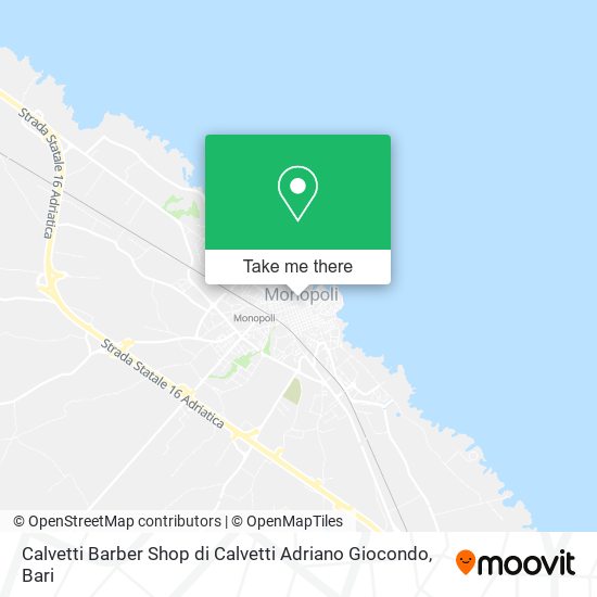 Calvetti Barber Shop di Calvetti Adriano Giocondo map