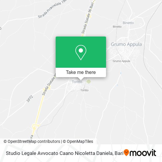 Studio Legale Avvocato Caano Nicoletta Daniela map