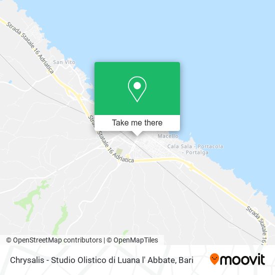 Chrysalis - Studio Olistico di Luana l' Abbate map
