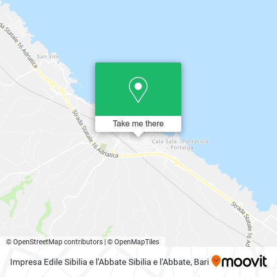 Impresa Edile Sibilia e l'Abbate Sibilia e l'Abbate map