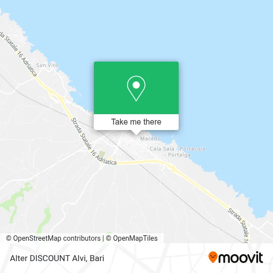 Alter DISCOUNT Alvi map