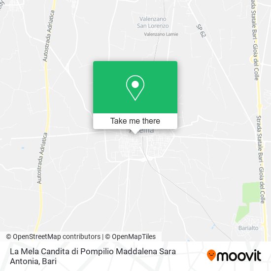 La Mela Candita di Pompilio Maddalena Sara Antonia map