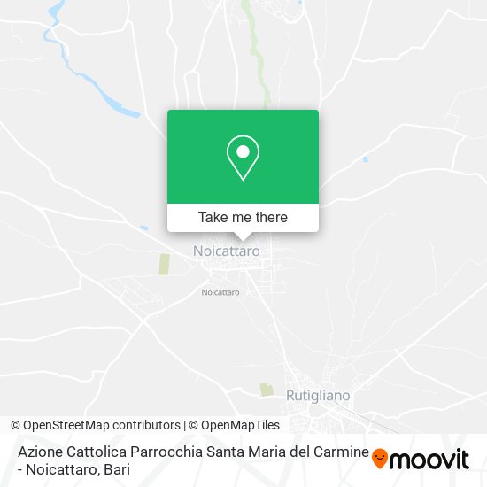 Azione Cattolica Parrocchia Santa Maria del Carmine - Noicattaro map
