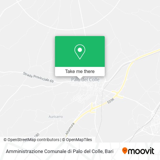 Amministrazione Comunale di Palo del Colle map