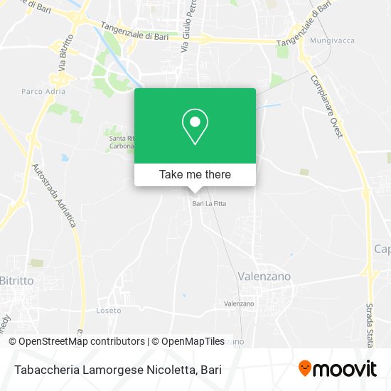 Tabaccheria Lamorgese Nicoletta map