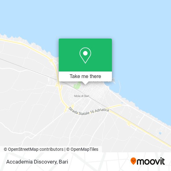 Accademia Discovery map