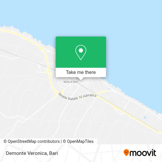 Demonte Veronica map