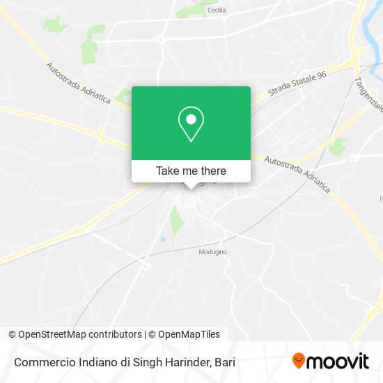 Commercio Indiano di Singh Harinder map