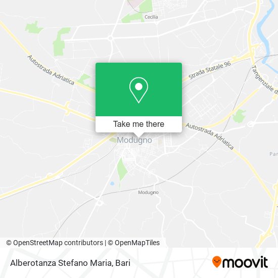 Alberotanza Stefano Maria map