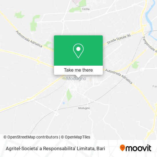 Agritel-Societa' a Responsabilita' Limitata map
