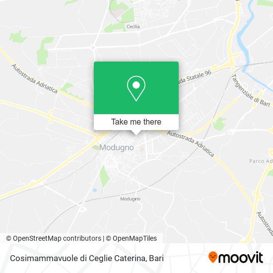 Cosimammavuole di Ceglie Caterina map