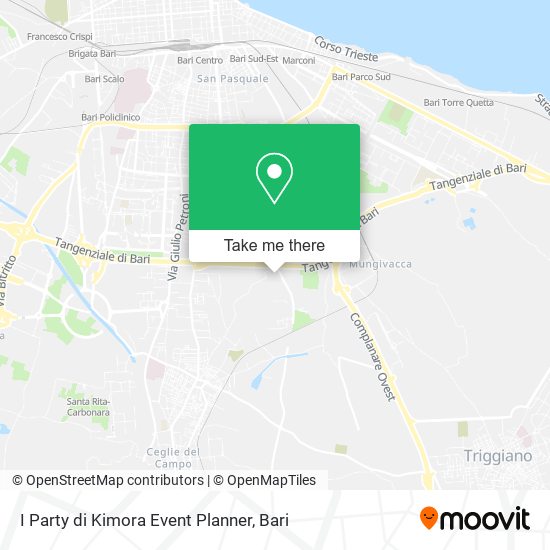 I Party di Kimora Event Planner map