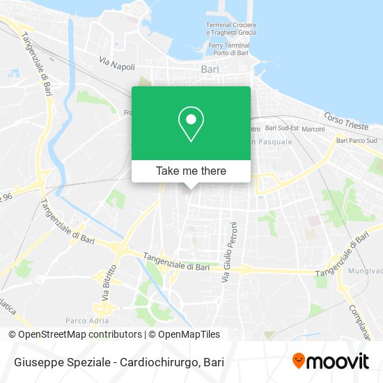 Giuseppe Speziale - Cardiochirurgo map
