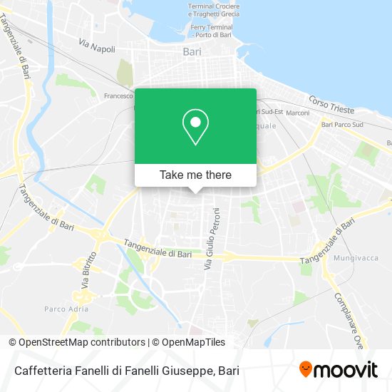 Caffetteria Fanelli di Fanelli Giuseppe map