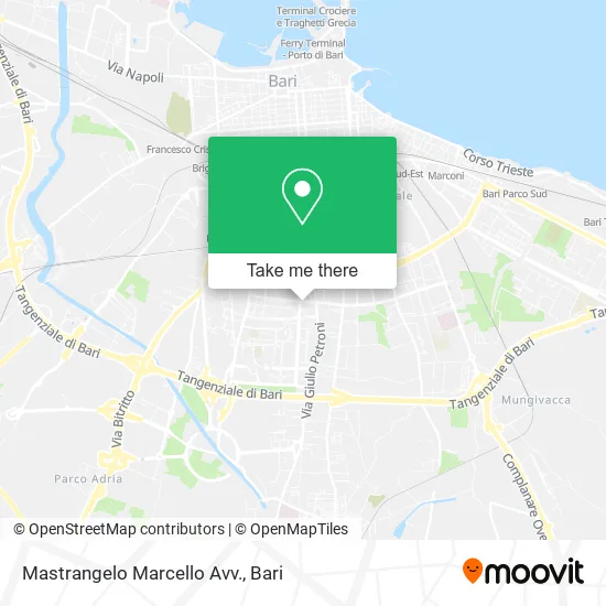 Mastrangelo Marcello Avv. map