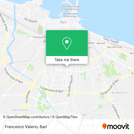 Francesco Valerio map