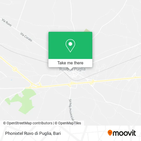 Phonixtel Ruvo di Puglia map