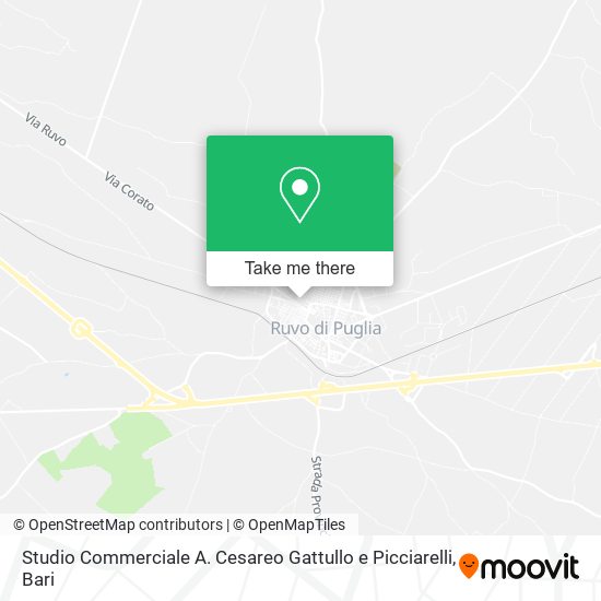 Studio Commerciale A. Cesareo Gattullo e Picciarelli map