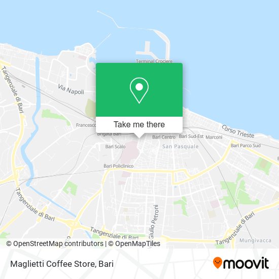 Maglietti Coffee Store map