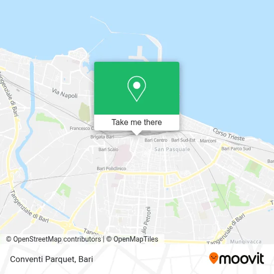 Conventi Parquet map