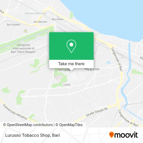 Lurusso Tobacco Shop map