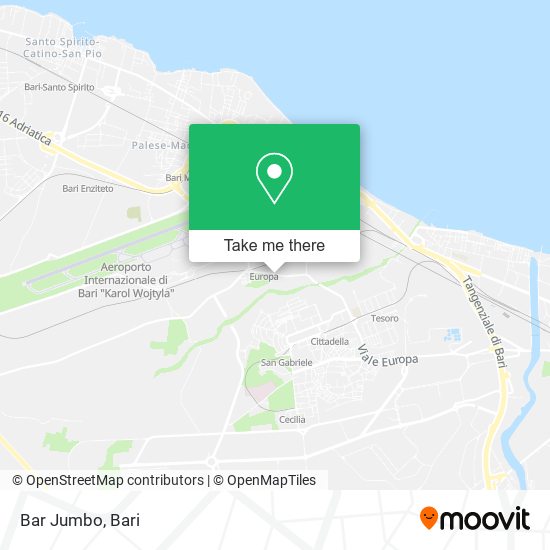 Bar Jumbo map