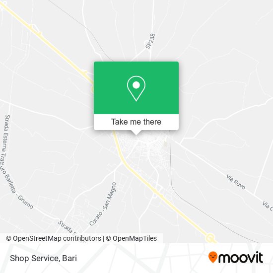 Shop Service map