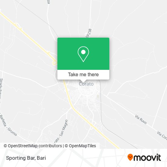 Sporting Bar map