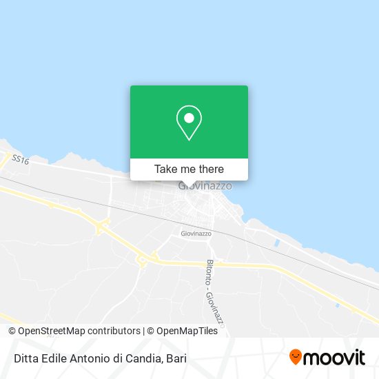 Ditta Edile Antonio di Candia map