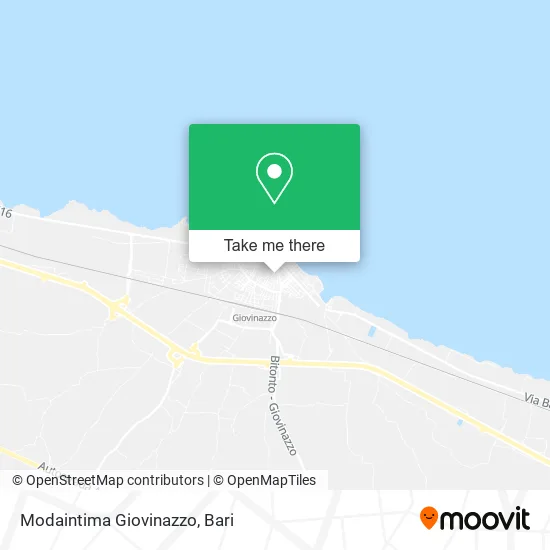 Modaintima Giovinazzo map