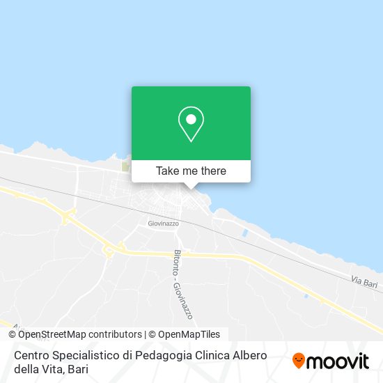 Centro Specialistico di Pedagogia Clinica Albero della Vita map