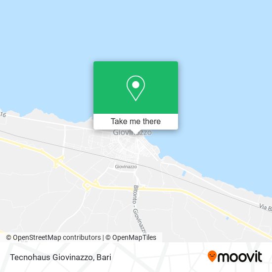 Tecnohaus Giovinazzo map