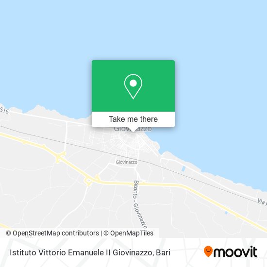 Istituto Vittorio Emanuele II Giovinazzo map