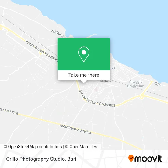 Grillo Photography Studio map