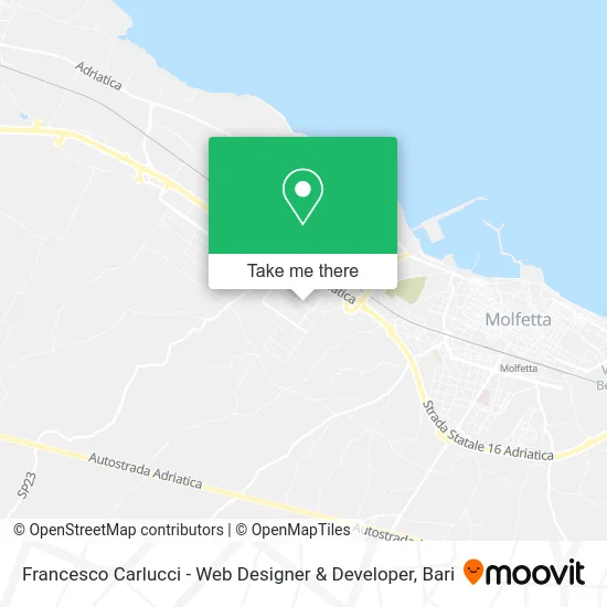 Francesco Carlucci - Web Designer & Developer map