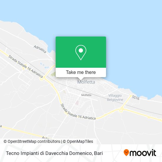 Tecno Impianti di Davecchia Domenico map