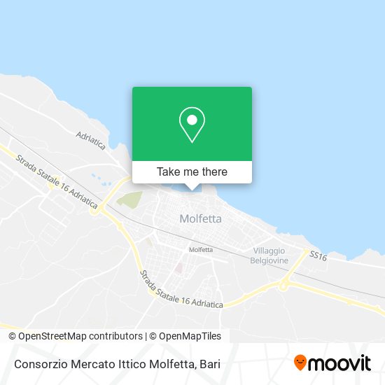 Consorzio Mercato Ittico Molfetta map