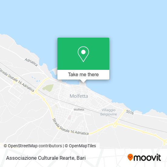 Associazione Culturale Rearte map