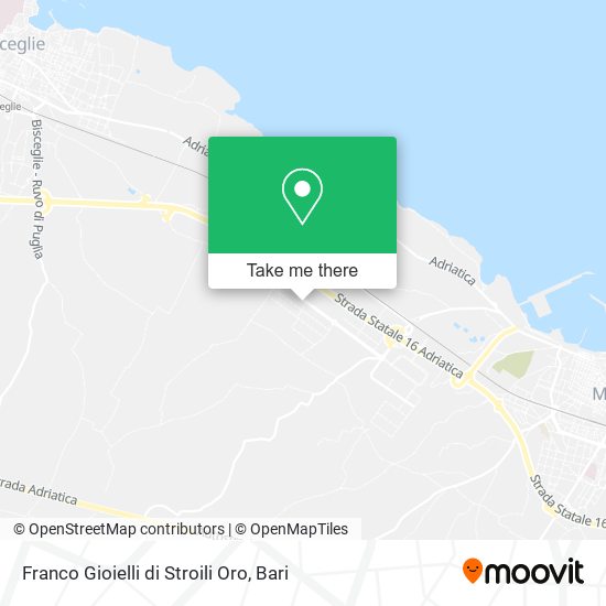 Franco Gioielli di Stroili Oro map