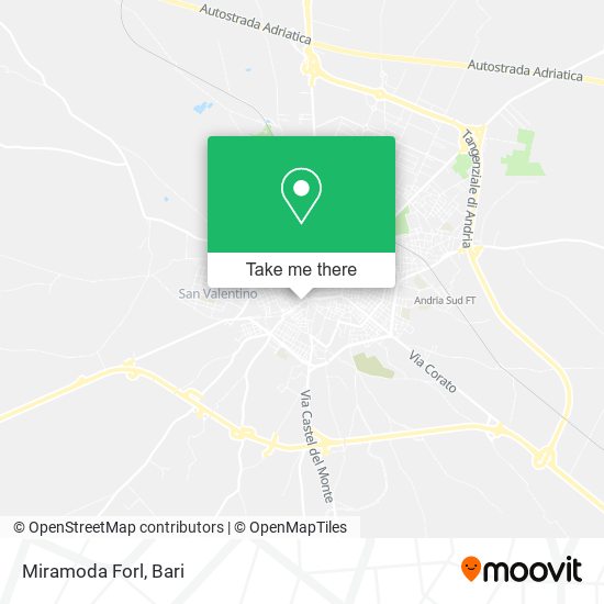 Miramoda Forl map