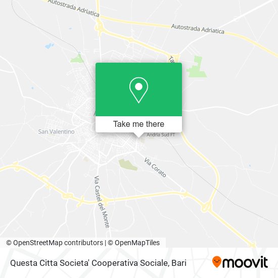 Questa Citta Societa' Cooperativa Sociale map