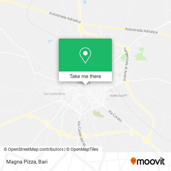 Magna Pizza map