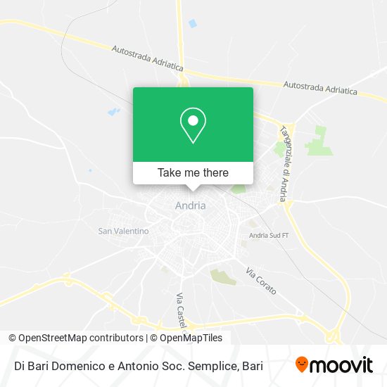 Di Bari Domenico e Antonio Soc. Semplice map