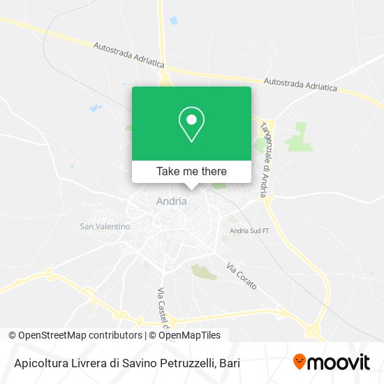 Apicoltura Livrera di Savino Petruzzelli map